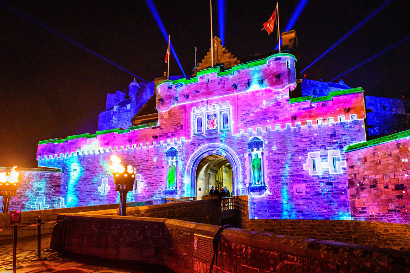 Castle of Light: A Kingdom of Colours, Edinburgh Castle – itison