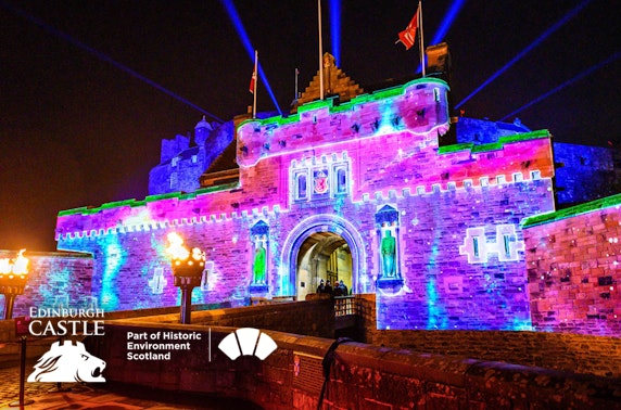 Castle of Light: A Kingdom of Colours, Edinburgh Castle