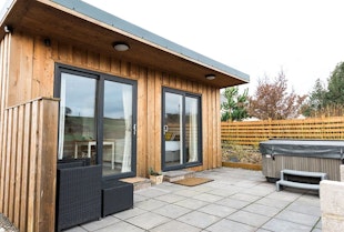 Galloway View lodge & hot tub stay