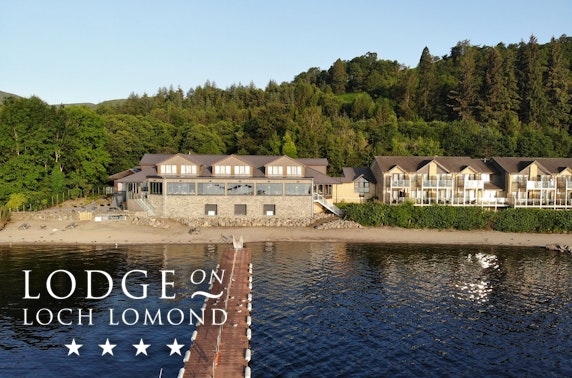 4* Lodge on Loch Lomond stay
