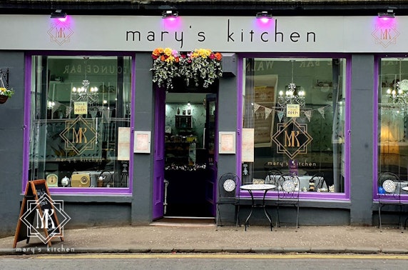 £5 lunch at Mary's Kitchen Tearoom