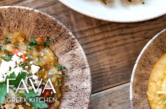 Fava Greek Kitchen dining