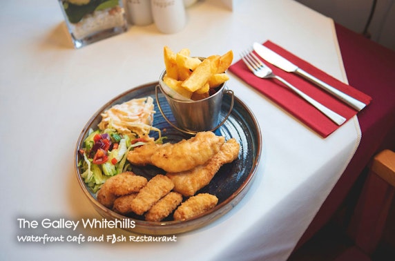 The Galley Whitehills, Harbourside dining