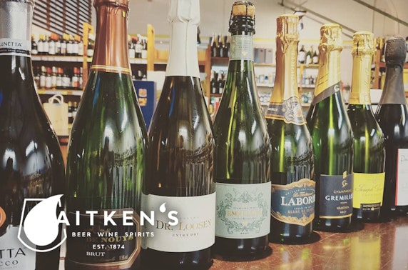 Wine tasting or Champagne and fizz masterclass, Aitken Wines