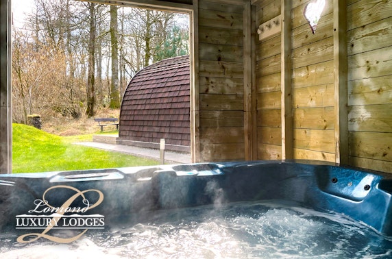 Lomond Luxury Lodges hot tub break