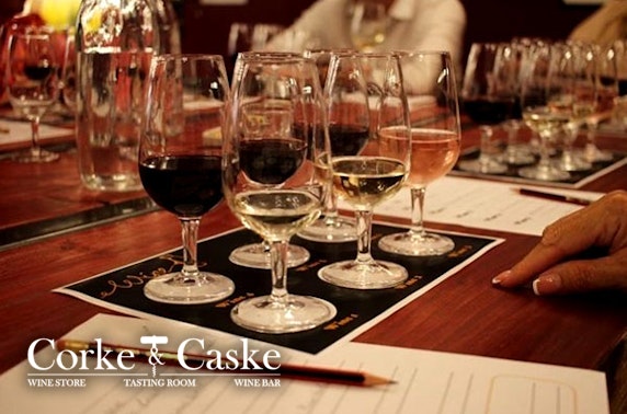 Wine tasting, Corke & Caske