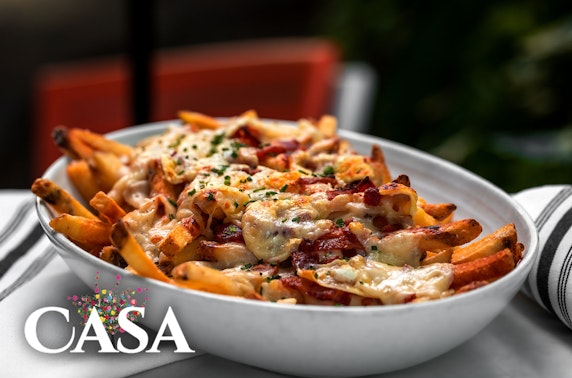 £5 macaroni cheese, loaded fries or pizza at Casa Dundee