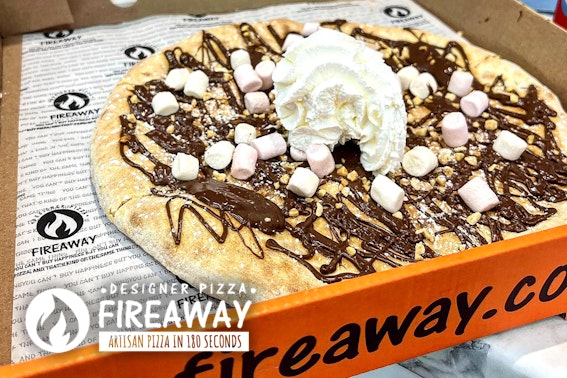 Fireaway pizza & desserts takeaway
