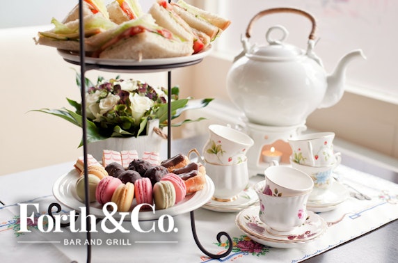 Forth & Co. Bar and Grill afternoon tea