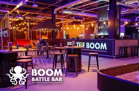 Boom Battle Bar Glasgow crazier nolf