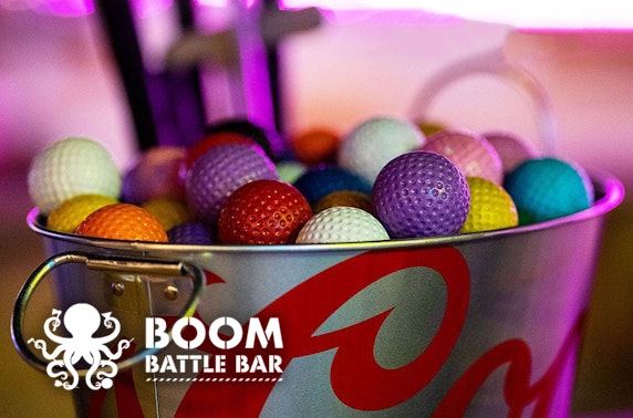 Boom Battle Bar Edinburgh crazier golf