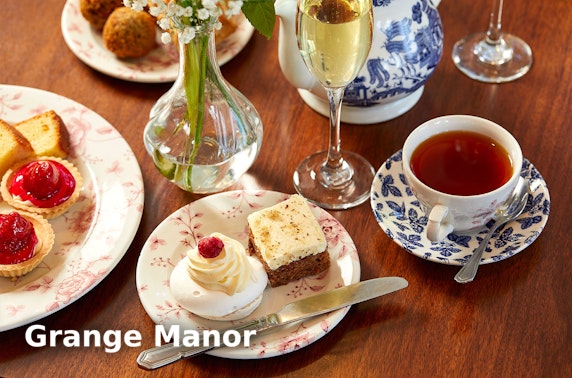 Grange Manor afternoon tea
