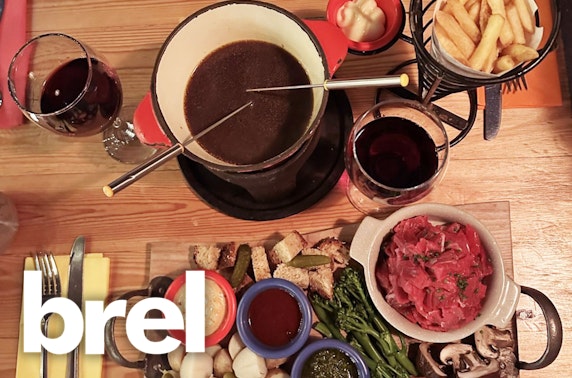 Brel, Ashton Lane fondue or raclette