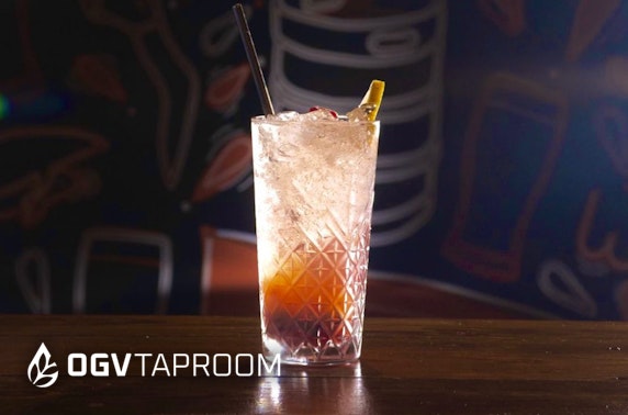 OGV Taproom cocktails & nibbles