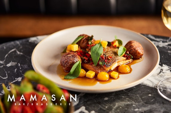 Mamasan Bar & Brasserie dining
