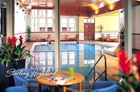 Spa day at 4* The Stirling Highland Hotel