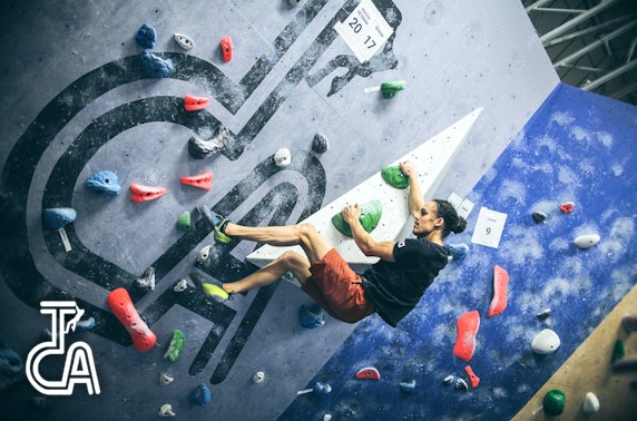 The Climbing Academy bouldering session