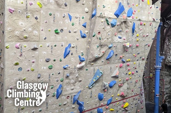 Glasgow Climbing Centre climbing sessions
