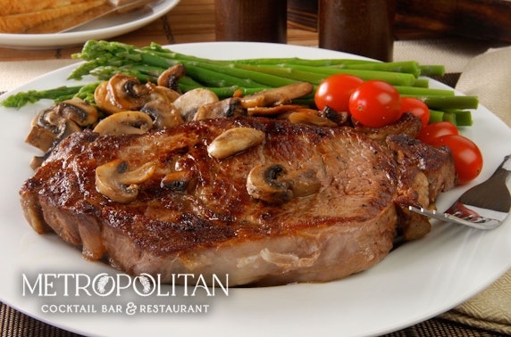 Metropolitan steak dining 