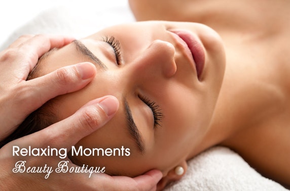 Relaxing Moments Beauty Boutique treatments