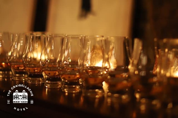 Cragellachie Hotel whisky tasting