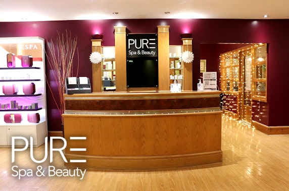 PURE Spa top to toe beauty treatments