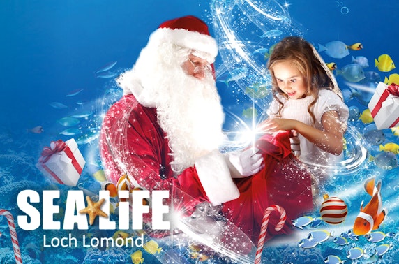 Santa at SEA LIFE Loch Lomond