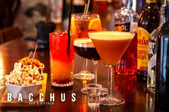 Bacchus cocktails and nibbles