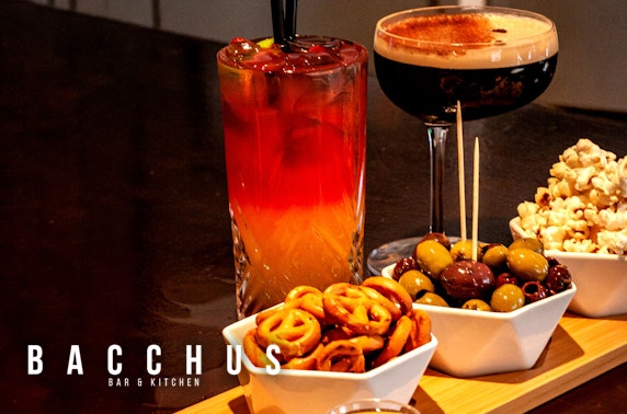 Bacchus cocktails and nibbles
