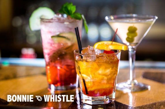 Bonnie & Whistle cocktails