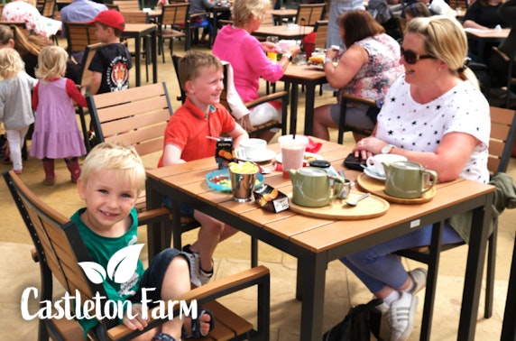 Castleton Farm Shop & Café afternoon tea