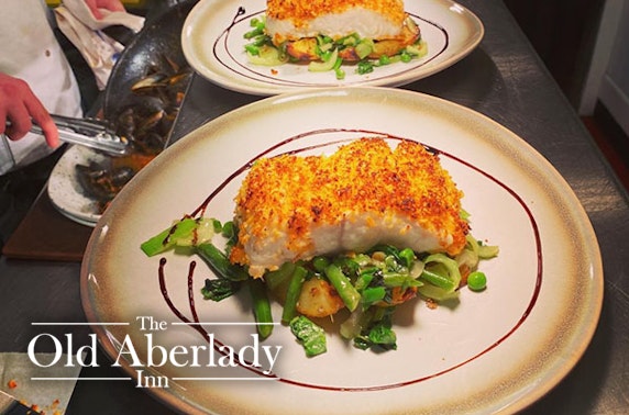 The Old Aberlady Inn lunch or dinner