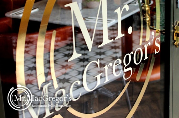 Mr MacGregor’s dining & sparkling wine