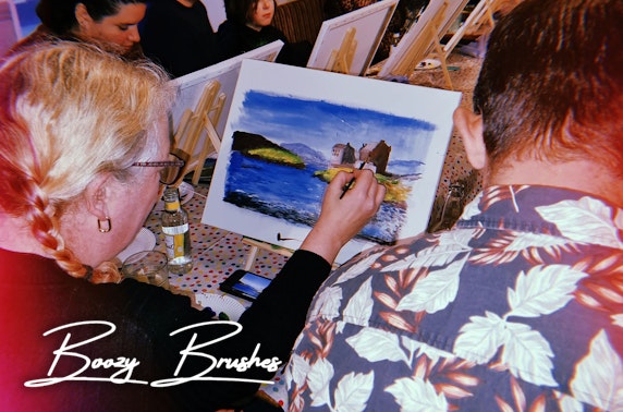 Boozy Brushes painting classes