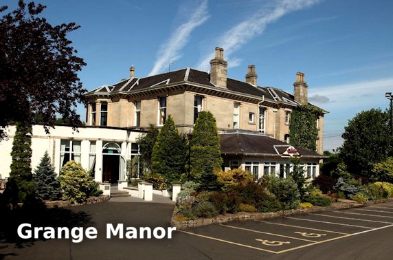 4* Grange Manor afternoon tea