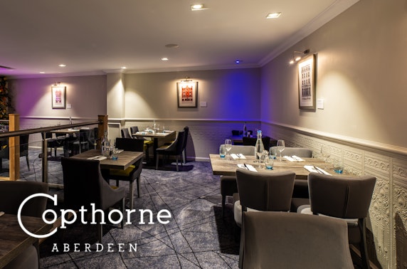 4* Copthorne Hotel Aberdeen dining