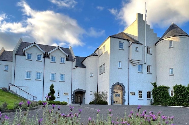 Glenskirlie Castle Hotel overnight