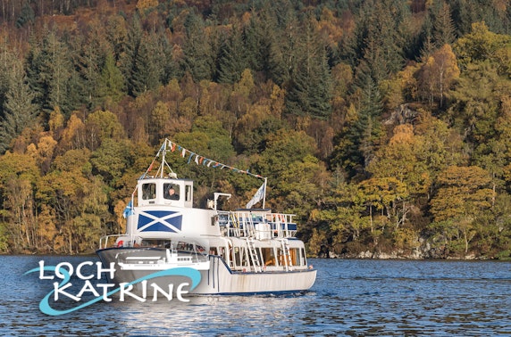 Loch Katrine cruise & afternoon tea or lunch