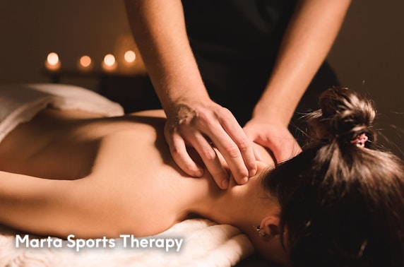Marta Sports Therapy massages