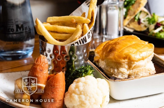 The Boat House dining at 5* Cameron House Hotel