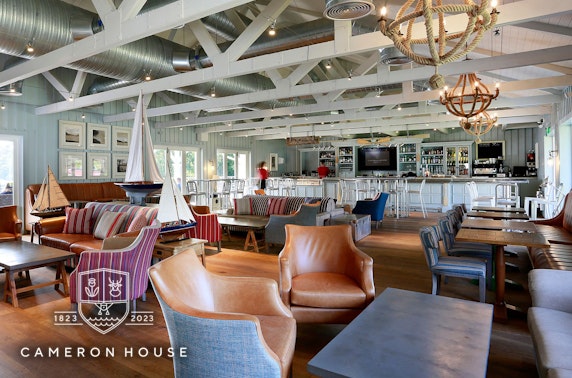 The Boat House dining at 5* Cameron House Hotel