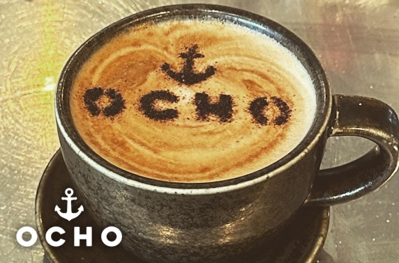 Takeaway coffee & beans at Ocho
