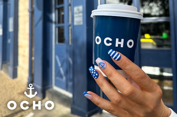 Takeaway coffee & beans at Ocho