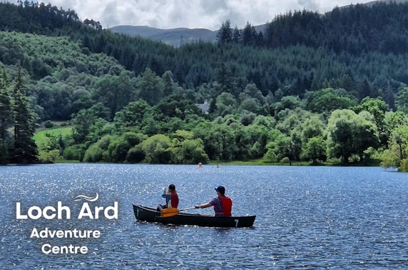 Loch Ard Adventure Centre canoe tour