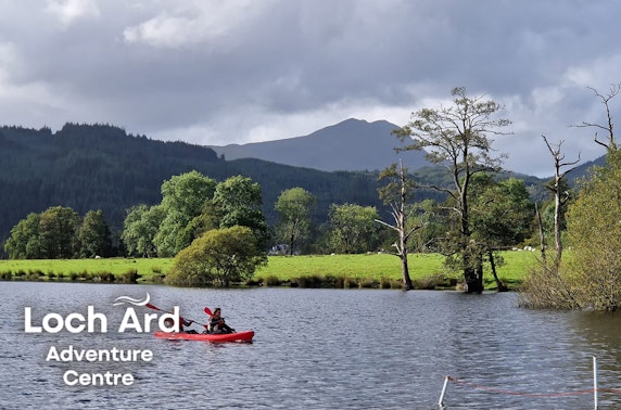 Loch Ard Adventure Centre canoe tour