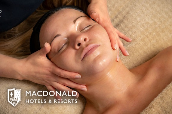 4* Macdonald Crutherland House Hotel, luxury spa day