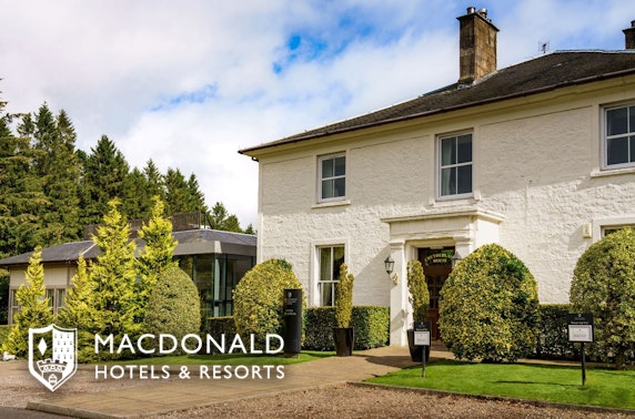 4* Macdonald Crutherland House Hotel, luxury spa day
