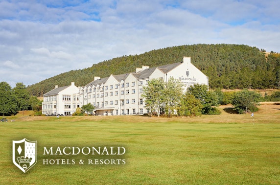 4* Macdonald Cardrona Hotel, luxury spa day