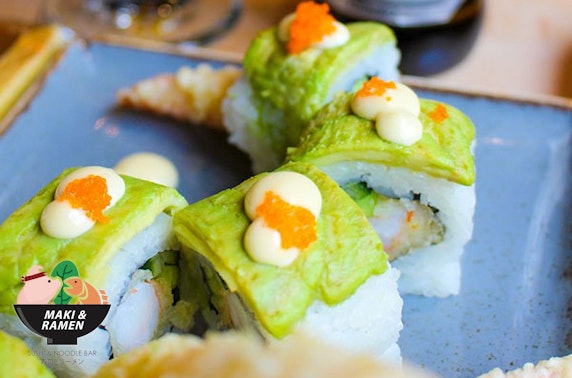 Maki & Ramen sushi masterclass, Renfield St