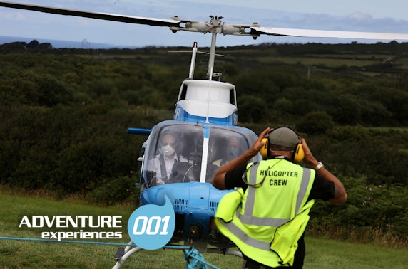 Adventure 001 helicopter flights